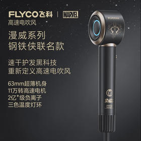 飞科（FLYCO） FH6372联名款 吹风机家用电吹风高速负离子大风力速干低噪音便携吹风筒七夕情人节礼物送女友