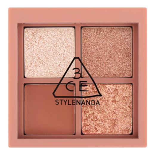 8809664982934  三熹玉3CE 【初秋推荐】四色眼影盘燕麦拿铁多色可选微闪珠光哑光初学者 商品图0