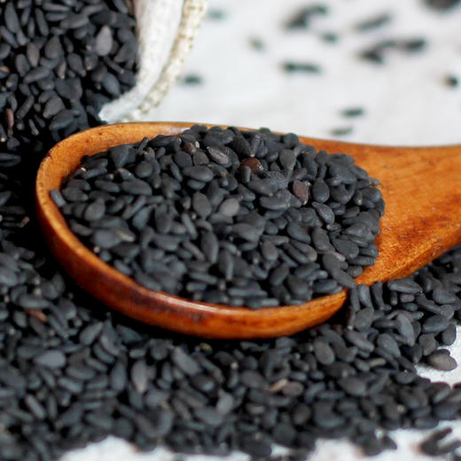 天兴有机生黑芝麻真空包装干净免洗  350g/袋 商品图3