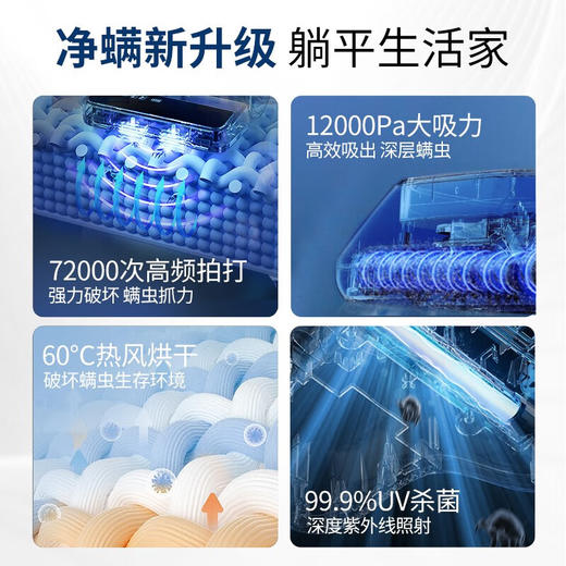 【小家电】摩飞除螨吸尘器MR3101HF 商品图1