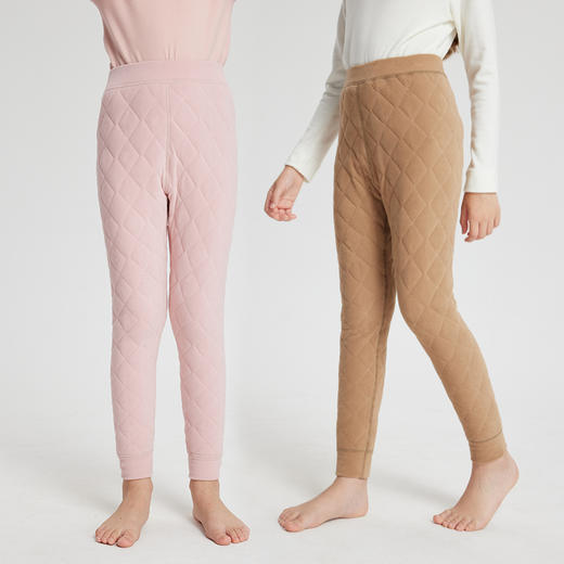 【预售！下单7天内发出】【桑蚕丝内胆，超聚暖】【校服神器】SIIJJEYY秋冬季新款儿童保暖背心上衣裤子内穿男女童加绒蚕丝校服神器棉裤内胆蚕丝加厚保暖系列100% 商品图3