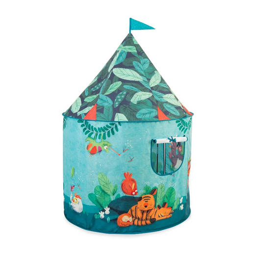 法国 Moulin Roty 丛林系列小帐篷 直径 104 x H 140 厘米-668730 商品图1