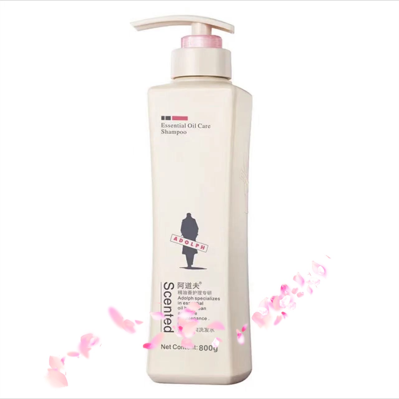 阿道夫轻柔丝滑精油洗发护发沐浴套组 送:膜法世家绿豆泥面膜(6g*10袋包)