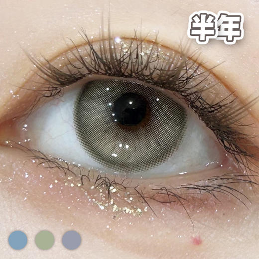 #AOV 全息三色 蓝/灰/蓝紫 14.5mm【1片装】舒适推荐 / 半年抛 商品图2