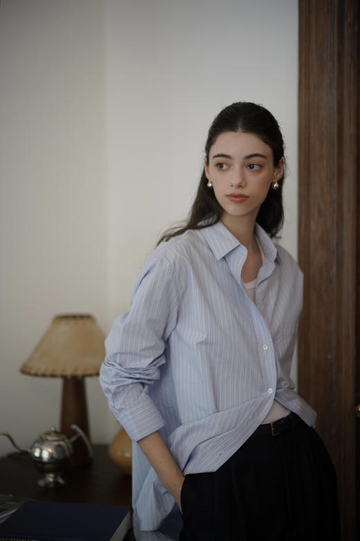 my light blue striped shirt 商品图6