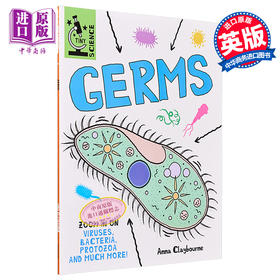 【中商原版】太喜欢科学了 微小科学系列 细菌 英文原版  Tiny Science Germs Anna Claybourne 科普百科