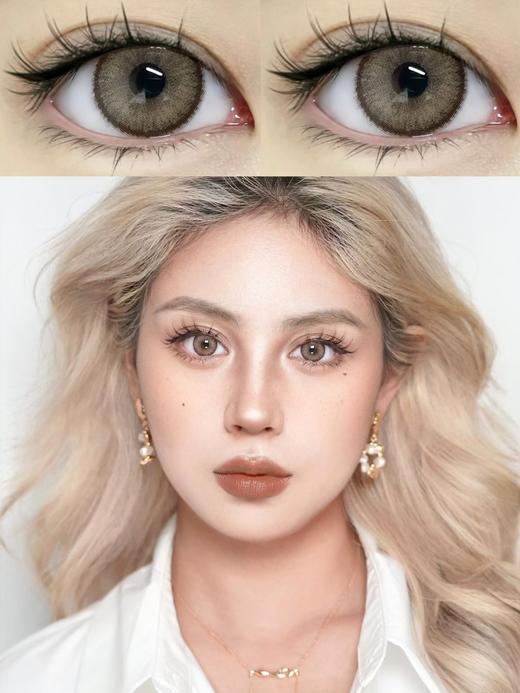 E-lensstyle半年抛 撒哈拉之眼棕/伯利兹蓝/哥斯达黎加绿 14.5mm 非离子 商品图2