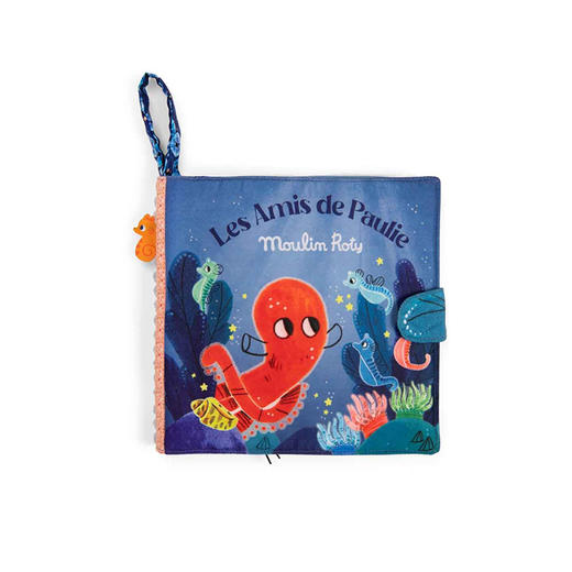 法国 Moulin Roty 保利的历险之旅系列婴儿启蒙早教立体布书 20x20厘米-676090 商品图0