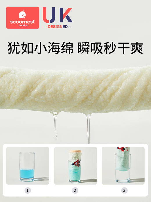 科巢婴儿口水巾超软小方巾新生儿专用宝宝洗澡洗漱巾儿童棉柔洗脸毛巾 商品图2