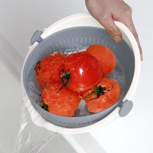 可旋转洗菜篮 小 GY 商品图0