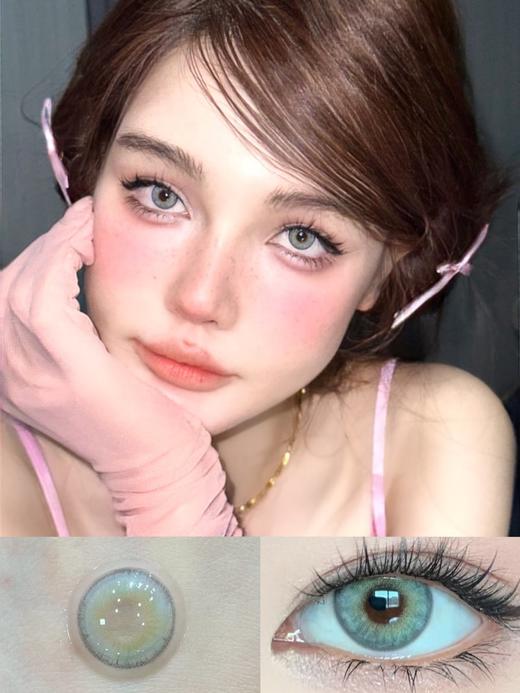 E-lensstyle半年抛 MAI灰/蓝 14.0mm 非离子 有同款日抛 商品图0