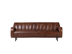 Malona 三人沙发 | 皮布面料可选，详询客服