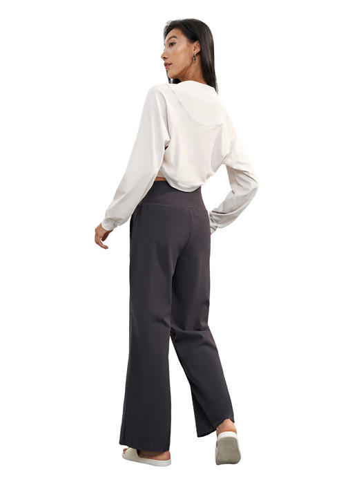 裸感法式坎肩罩衫女秋季短款外搭披肩长袖抗菌 舒适瑜伽外套AD 00 CX1620 商品图2