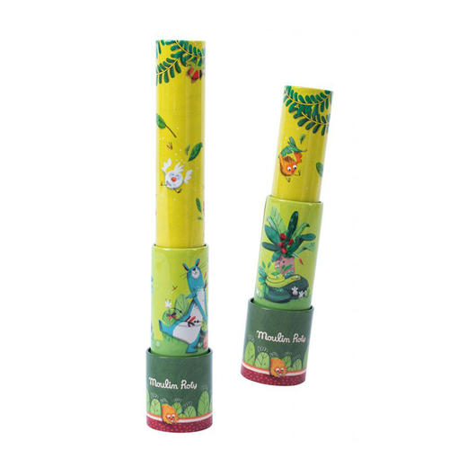 法国 Moulin Roty 奇幻丛林系列儿童安全金属万花筒（-668383 商品图0