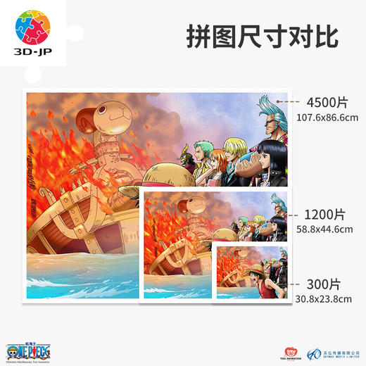 心选定制 H3362 ONE PIECE-梅利号之死 商品图4