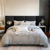 轻奢刺绣磨毛四件套，纯色加厚被套床上用品四季通用MH-012 商品缩略图4
