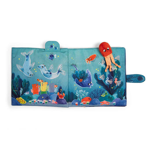 法国 Moulin Roty 保利的历险之旅系列婴儿启蒙早教立体布书-676091 商品图3