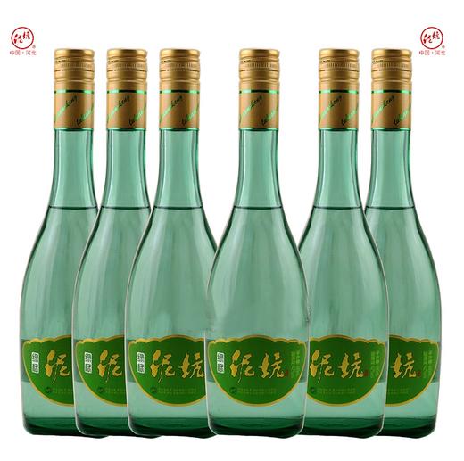 [白酒]泥坑绿标光瓶42度浓香型480ml 商品图0