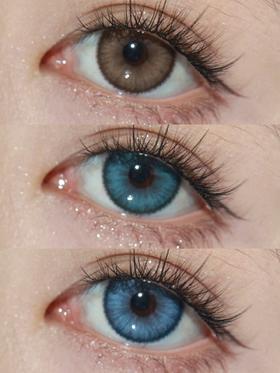 E-lensstyle半年抛 撒哈拉之眼棕/伯利兹蓝/哥斯达黎加绿 14.5mm 非离子