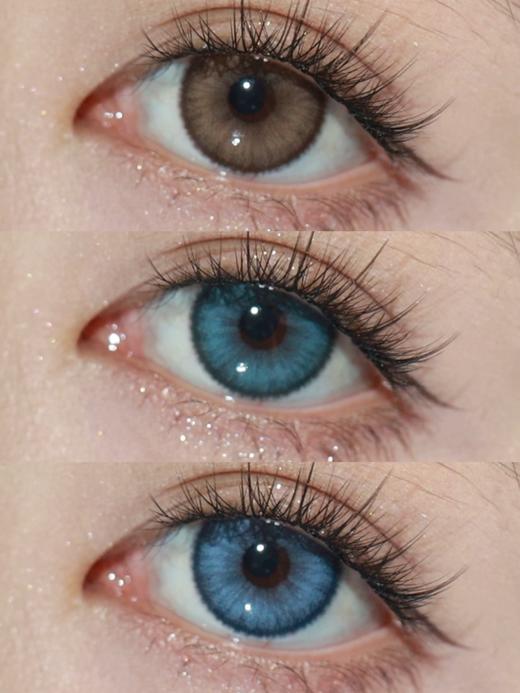 E-lensstyle半年抛 撒哈拉之眼棕/伯利兹蓝/哥斯达黎加绿 14.5mm 非离子 商品图0