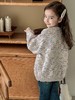 【精湛的编织工艺，展现时尚与个性！】女童彩点球球毛衣2023冬装新款时髦彩点棉抗起球针织衫儿童毛线衣lm 商品缩略图4