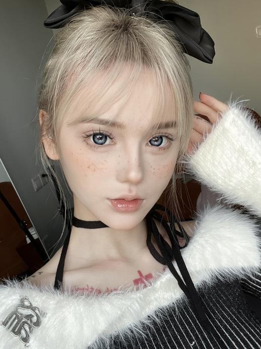 正品半年抛 I Doriscon系列傲娇蓝莓美瞳 I 直径14.5着色直径14.0 I 韩国产 商品图4