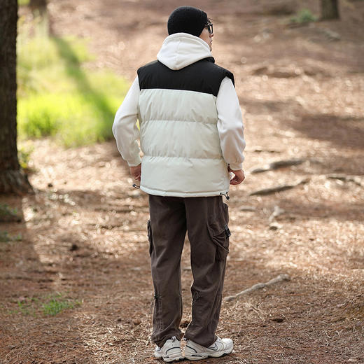 【圈】【新款DSY】大依优型大码棉马甲立领棉衣大码男装宽松潮流男士加肥加大胖子上衣保暖 商品图3