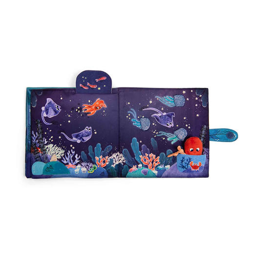 法国 Moulin Roty 保利的历险之旅系列婴儿启蒙早教立体布书-676091 商品图2