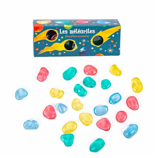 法国 Moulin Roty 小小的奇迹系列-黑暗中发光的陨石-711384 商品图0