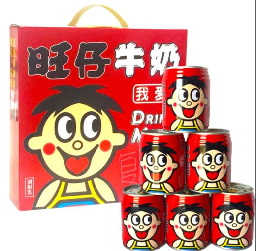 旺仔牛奶礼盒罐装245ml*12瓶 商品图0