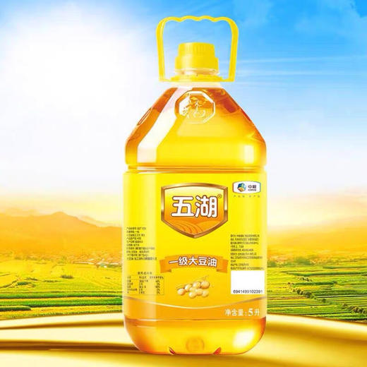 五湖一级大豆油5L 商品图0