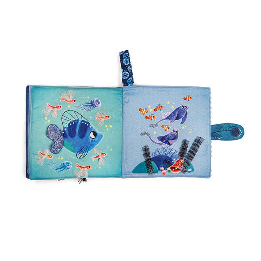 法国 Moulin Roty 保利的历险之旅系列婴儿启蒙早教立体布书 20x20厘米-676090 商品图1