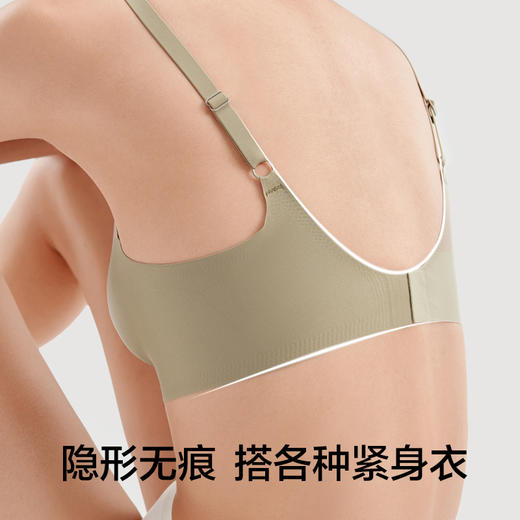 有棵树「3/4杯」小胸聚拢防下垂收副乳无痕内衣文胸女-WB6037 商品图3