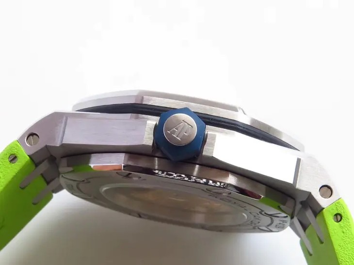 JF厂爱彼皇家橡树离岸系列军绿色款腕表质量怎么样-JF手表评测