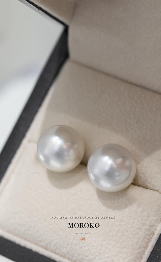 曙光女神耳钉|澳白 商品图1