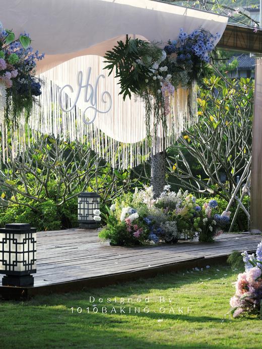 「草坪婚礼」中海汤泉 户外甜品台案例 商品图6