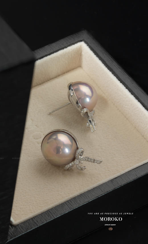 同心结「耳钉」/ 炫彩马贝 商品图2