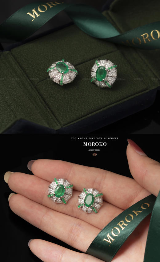 雪珠蔷薇「耳钉」 商品图2