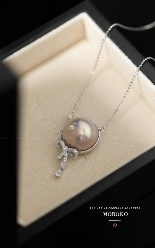 同心结「项链」/ 炫彩马贝 商品图1