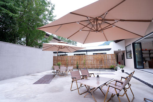 【邛崃-388号院】9房温泉私汤院子，近平乐古镇丨南宝山下，临溪耍水、K歌投影、看萤火虫、茶园、徒步道、观景露台，特色小院yjyz 商品图1