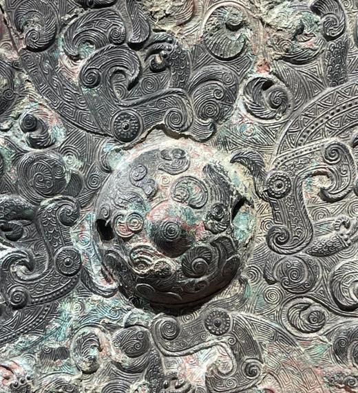 蟠龙交错纹青铜镜，顺丰包邮 商品图7