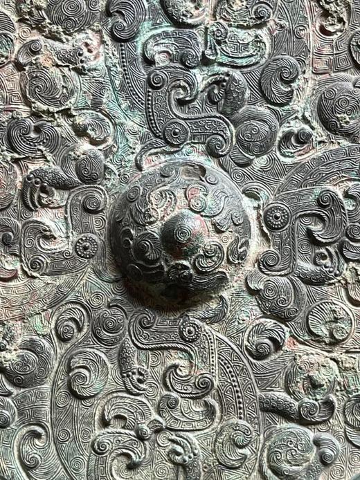 蟠龙交错纹青铜镜，顺丰包邮 商品图3