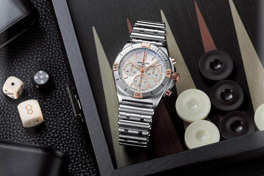 GF厂百年灵机械计时系列间玫瑰金款复刻手表一比一手表n厂c厂zf厂vs厂noob厂clean厂测评 商品图1