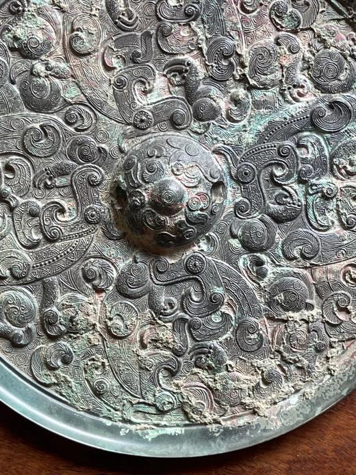 蟠龙交错纹青铜镜，顺丰包邮 商品图6