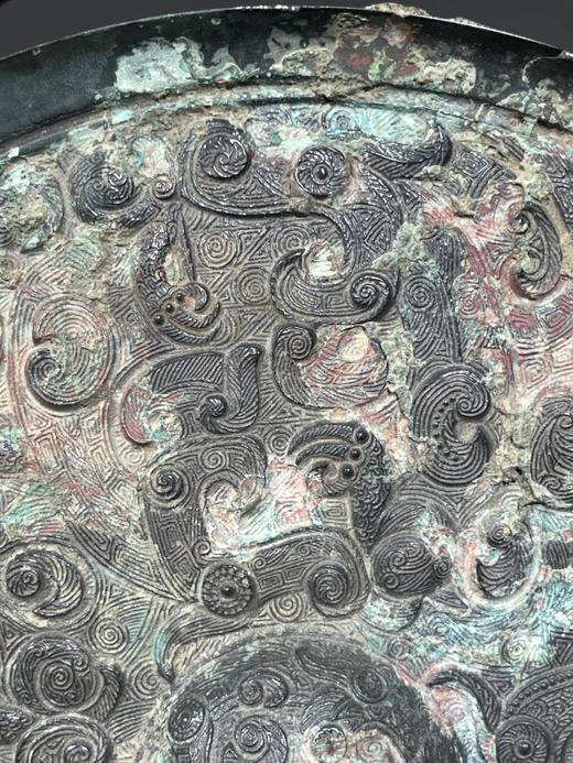 蟠龙交错纹青铜镜，顺丰包邮 商品图4