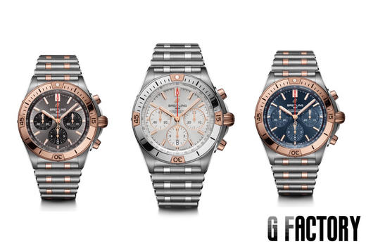 GF厂百年灵机械计时系列间玫瑰金款复刻手表一比一手表n厂c厂zf厂vs厂noob厂clean厂测评 商品图4