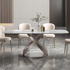 欧瑞驰 餐桌 简 碳素钢加板 不配餐椅[免费送装，偏远地区除外] (双数起售，不单卖)