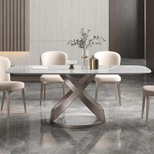 欧瑞驰 餐桌 简 碳素钢加板 不配餐椅[免费送装，偏远地区除外] (双数起售，不单卖) 商品图0