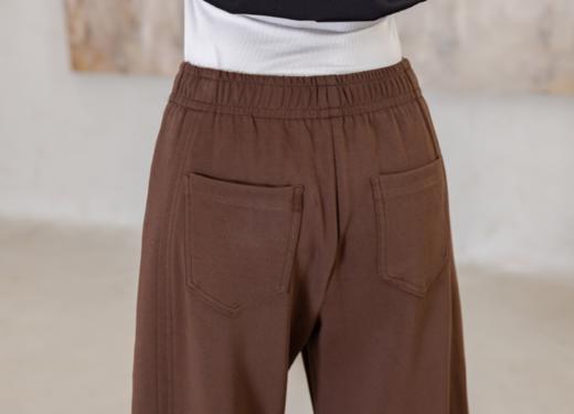 【黑 咖M各1】臣禾 弯刀休闲裤9233060113【金猪甄选】 商品图4