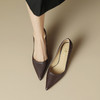 尖头细跟高跟鞋，牛皮性感百搭轻奢时尚女鞋SC-S116 商品缩略图4